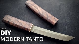 Knife Making  Modern Tanto