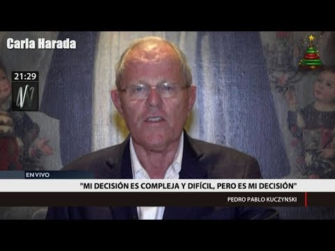 Mensaje a la Nación de PPK: "El indulto a Fujimori ha sido la decisión más difícil que he tomado"