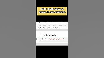 python List Explained in 30 seconds | python for beginners #python #shorts #viral #dataanalysis