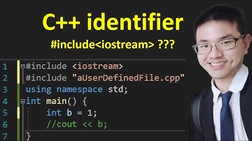 Wat zijn #include, iostream en identifier? | C++ voor beginners