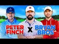 Peter finch challenged us to golf match