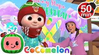 🎿Ski In The Snow⛄ | Cocomelon | Kids Cartoons & Nursery Rhymes | Moonbug Kids