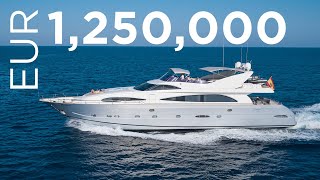 €1,250,000 - JULIE II | Astondoa Superyacht With Spacious Flybridge