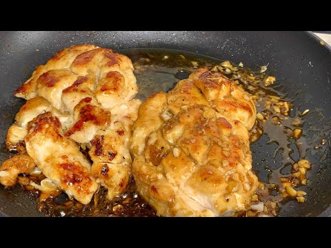 Мясо ТАЕТ во рту как МАСЛО - БАРХАТНОЕ куриное филе Вкусный Быстрый рецепт курицы в чесночном соусе