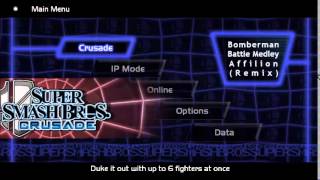 Super Smash Bros. Crusade Affillion - Bomberman Battle Medley Remix