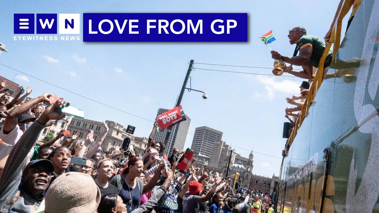 Wenners Kant: Thousands show up for the beginning of Springbok Victory Tour in Gauteng
