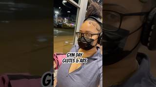 Glutes & Abs Daye With Me To The Gym. Progress Day By Day, Coming Along Slowly