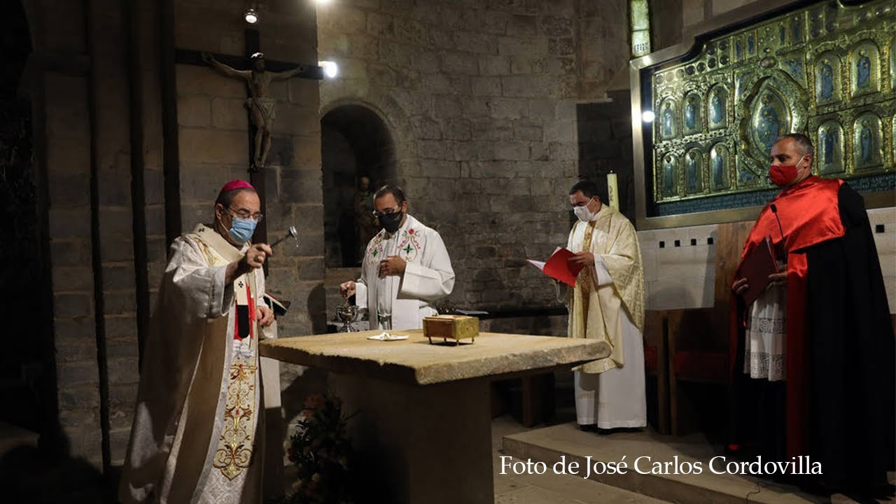 San Miguel de Aralar - Misa COMPLETA  29/09/2020 Aldare Kontsagrazio Meza