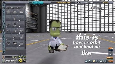 KSP - how i - orbit and land on Ike