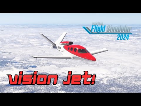 Commercial Pilot Flies Cirrus Vision Jet in Microsoft Flight Simulator 2024!