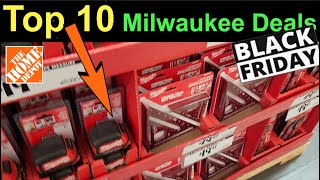TOP 10 Milwaukee Black Friday Deals @ Home Depot