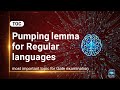 Pumping lemma for Regular languages full explained theory of computation
