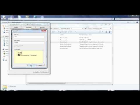 Como Crear una Tarjeta de Red para una VLAN