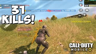 New 31 Kills Solo v Squad Gameplay Call of Duty Mobile!