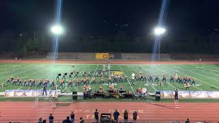 Oak Ridge Marching Trojans perform their field show, “The Last Straw” at District Marching Night