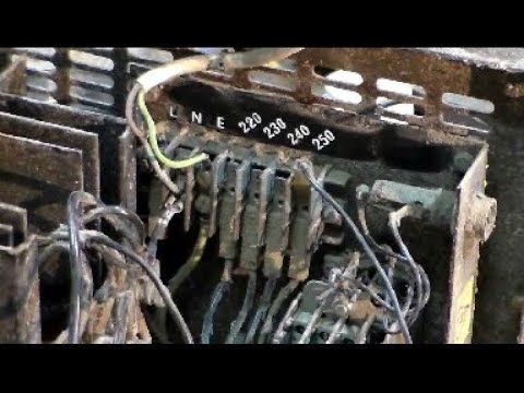 Forklift Battery Charger Refit Repair Youtube