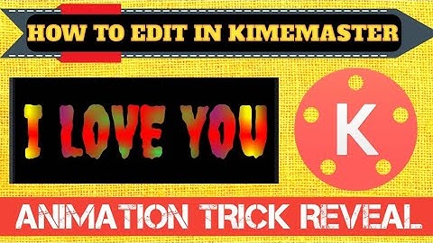 How to make kinemaster text editing color effects Text color changing animation, kinemaster tutorial