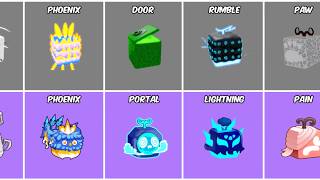 Blox Fruits All Devil Fruits OLD vs NEW In Before UPDATE 32 REVEALED!