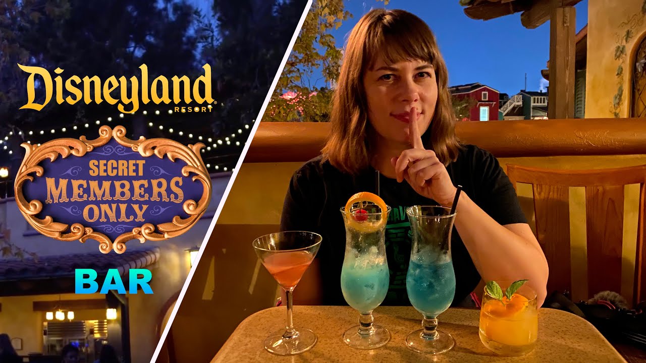 Disneyland Resort's New SECRET Members Only Bar! YouTube