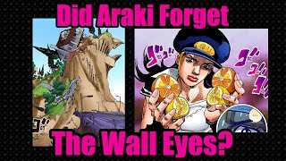 Did Araki Forget The Wall Eyes?