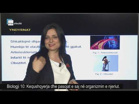 Biologji 10 - Kequshqyerja dhe pasojat e saj në organizmin e njeriut