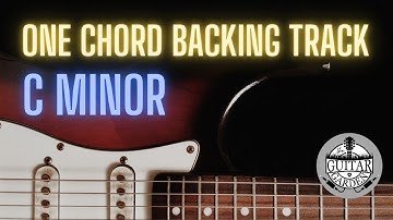 One Chord Backing Track in C Minor