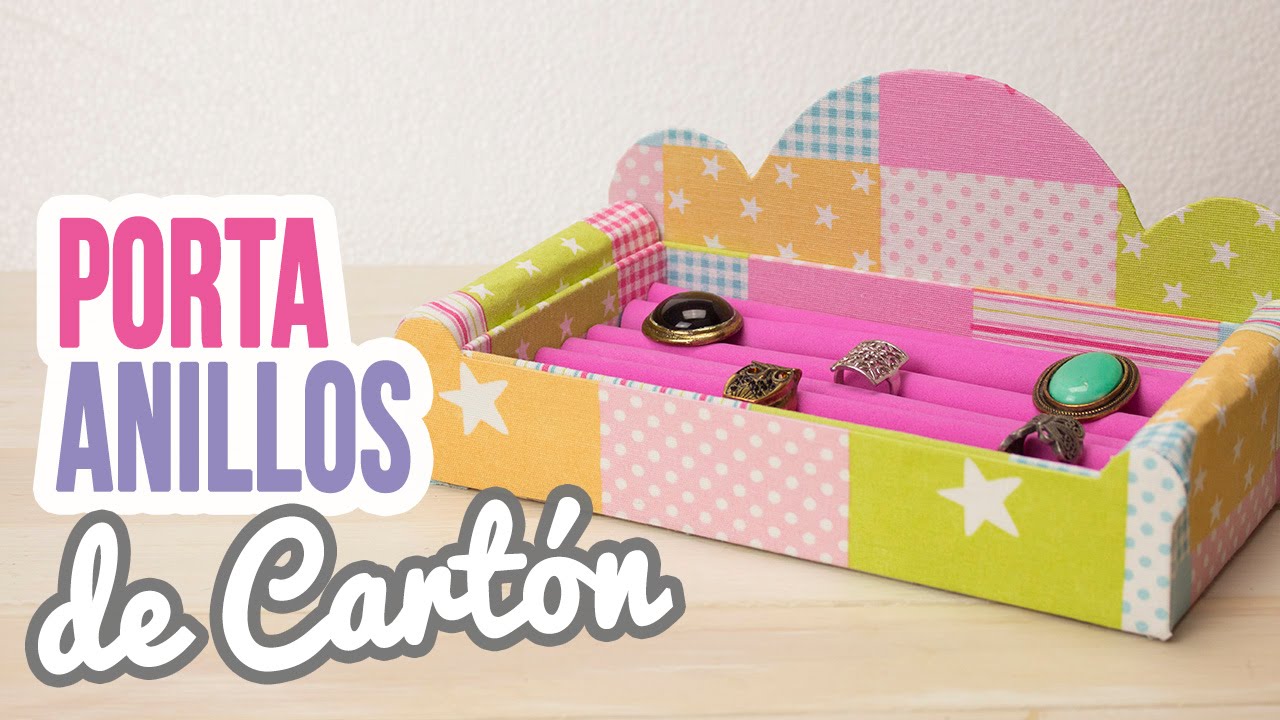 Organizador para anillos hecho de materiales reciclados #Accesories  #Organization