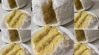 Easy Old Fashioned Pineapple Coconut Cake Recipe