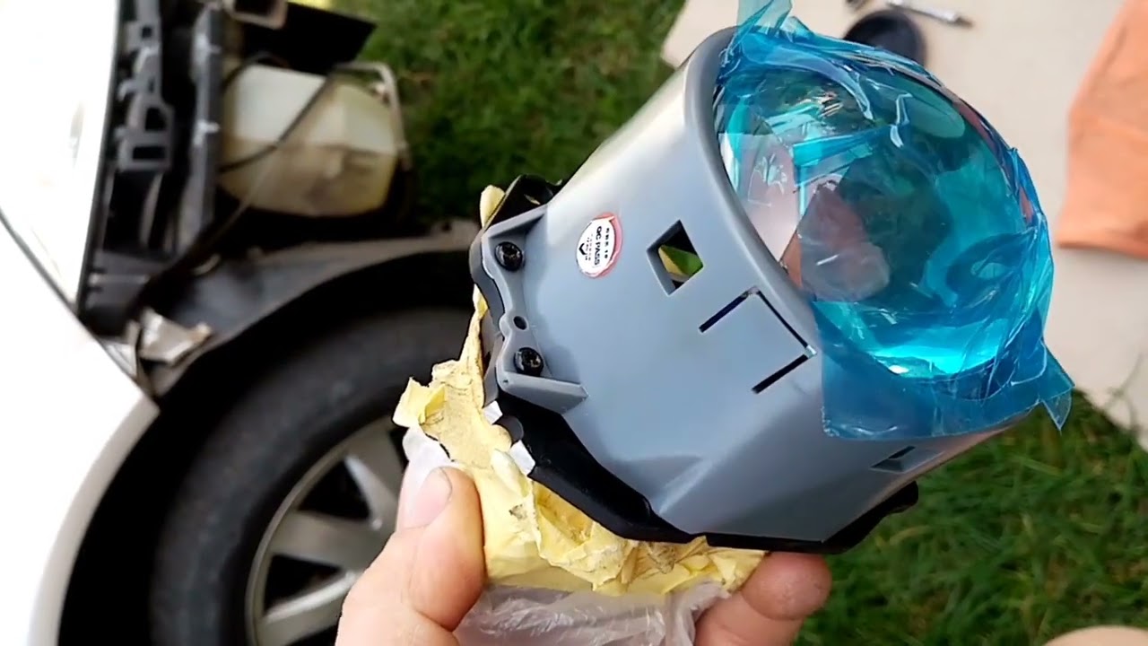 Установка билед линз без розбора фары на рено меган2 👍💪