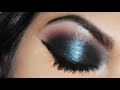 SEA GREEN SMOKEY EYE MAKEUP