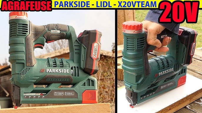 Parkside Electric Nailer Stapler 25 DISASSEMBLE, C3 43% PET OFF