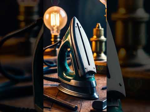 Первый электрический утюг: