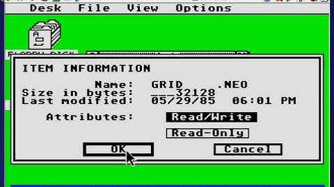 Atari ST Tour of Desktop