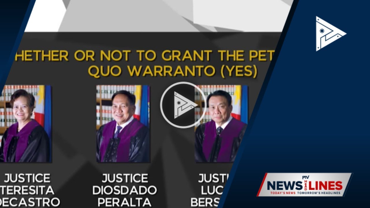 SC ousts Sereno in landmark decision