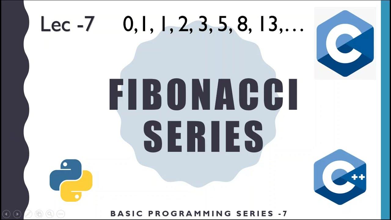 Program to print first N terms of Fibonacci series in C/C++/python ...