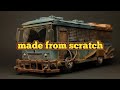 I built a bus from scratch  post apocalyptic bus full build