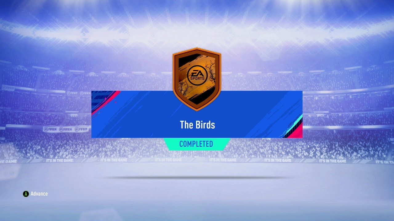 EASIEST way to complete THE BIRDS - FIFA 19 - Squad Builder Challenge!!!