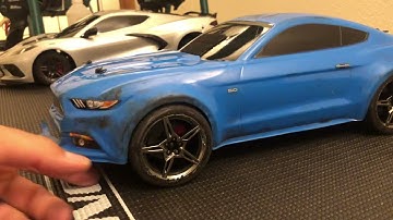 Traxxas 4-Tec 2.0 Mustang GT and 3.0 Corvette Stingray what if they swap wheels and tires