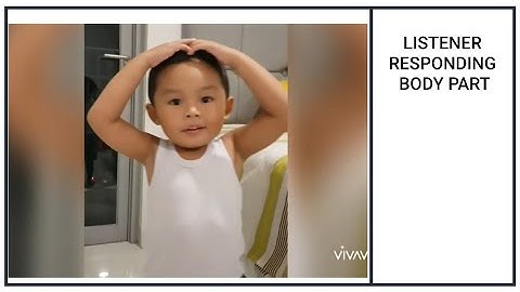 Listener Responding - Body Part