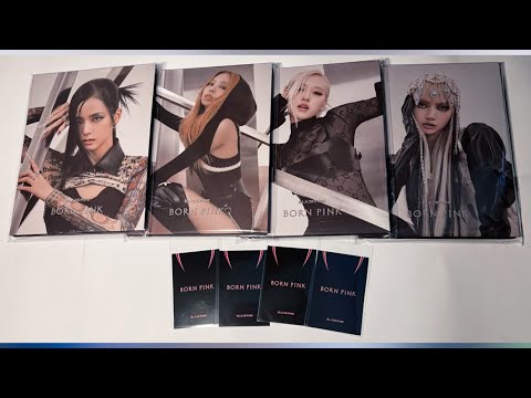 born pink ktown4u ラキドロ　デジパック　トレカ　リサ UNBOXING BLACKPINK BORN PINK (Digipack versions) + ktown4u