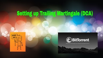 Pionex - BTT/USDT - Martingale Trailing Bot - DCA - Bittorrent Setup