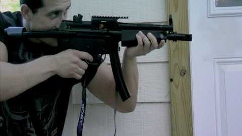 MP5 muzzle flash, shell ejection VFX