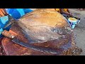 MAKING SLICE OF BLACK POMFRET | BEST FISH CUTTING