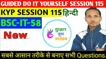 KYP SESSION 115 DO IT YOURSELF || GUIDED DO IT YOURSELF SESSION 115 || KYP SESSION 115