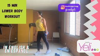 Rutina para tu tren inferior / Lower body workout