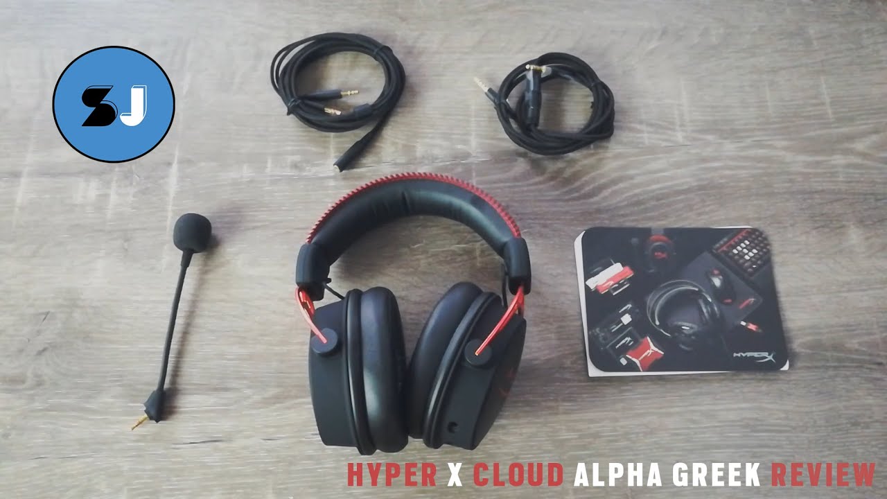 Hyper X Cloud Alpha Greek Review (eng sub)