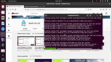 Ubuntu: comment installer php (Darija)