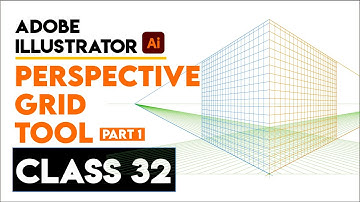 Adobe Illustrator Training Urdu/Hindi | Perspective Grid Tool (Part 1) | Class 32