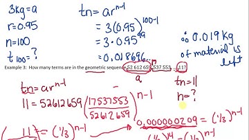 MCR3U 7.2 Geometric Sequences Video 1