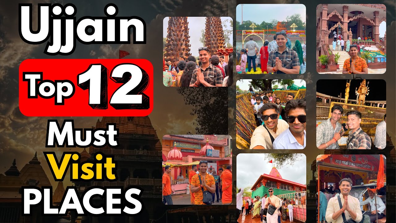 Ujjain Top 12 places to visit 2025| Ujjain me ghumne ki jagah | Ujjain Tourist places